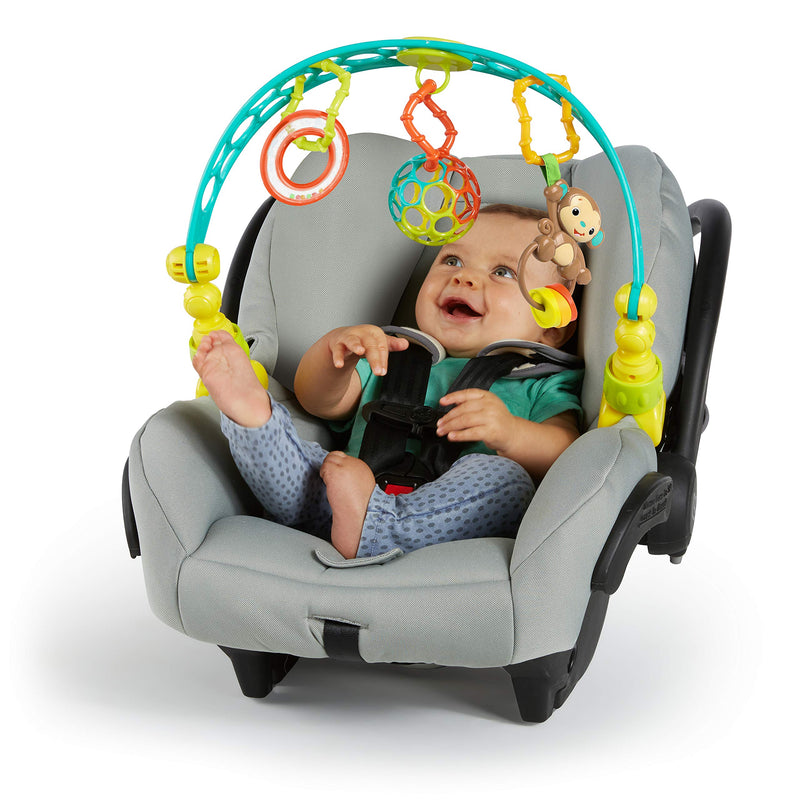Bright Starts Take Along Toy Bar for Baby Car Seats/Carriers