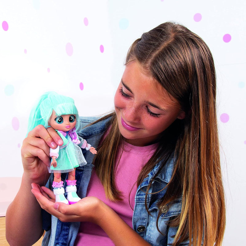 BFF By Cry Babies Kristal | Collectible Fashion Doll with Long Hair, fabric Clothes and 9 Accessories - Gift Toy for Girls and Boys +5 Years