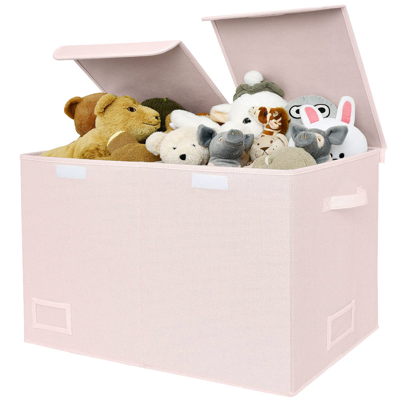 GRANNY SAYS Toy Storage Box, Pack of 1 Large Storage Box, Grey Storage Box, Kids' Toy Chests & Boxes, Foldable Storage Box with Lid, Toy Box Storage for Girls Boys to Organise Bedroom Nursery Playroom