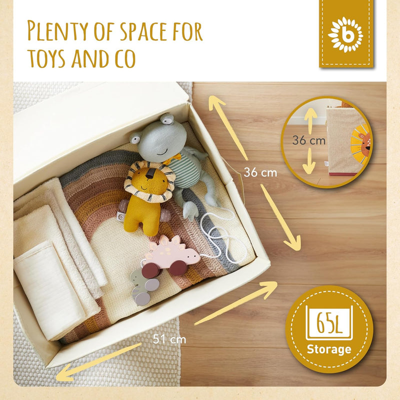 Bieco | baby storage box | baby toy box | childrens storage box | toys storage | baby boxes for storage | baby toy box storage | childrens storage boxes with lids | foldable toy box