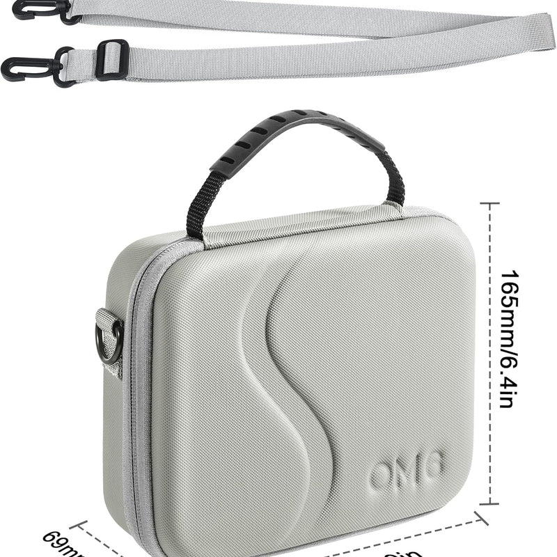 STARTRC Osmo Mobile 6 Case,Waterproof Portable Storge Shoulder Bag Travel Case for DJI Osmo Mobile 6 Fill Light Combo Accessories