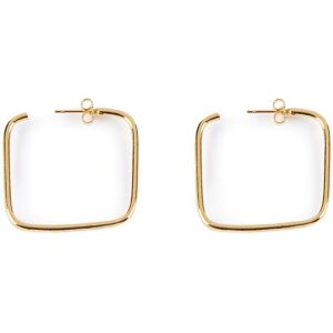 Shabama Moore Squares earrings #shiny gold