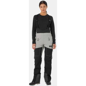 Helly Hansen Women’s Odin Backcountry Softshell Salopette Grey M - Terrazzo Grey - Female