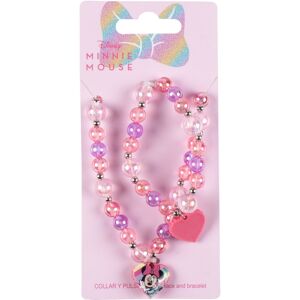 Disney Minnie Necklace and Bracelet set for children 2 pc