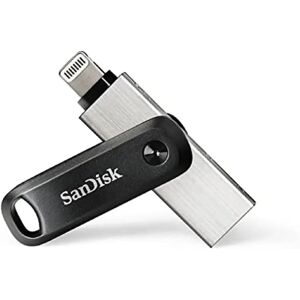 Sandisk 128GB iXpand Flash Drive Go with Lightning and USB 3.0 connectors, for iPhone/iPad, PC and Mac, New