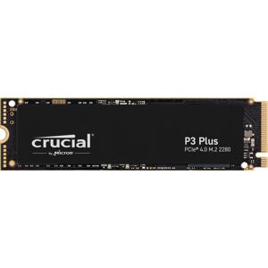 Crucial P3 Plus 2TB M.2 NVMe PCIe Gen4 SSD, Up to 5000MB/s, Laptop & Desktop Compatible - CT2000P3PSSD801, New