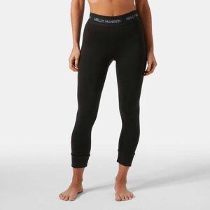 Helly Hansen Women's Lifa Merino Midweight 3/4 Ski Trouser Black L - Black - Female