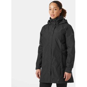 Helly Hansen Women's Aden Long Rain Coat Black XS - Black - Female