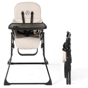 Ickle Bubba Flip Magic Fold Highchair Pearl Gray